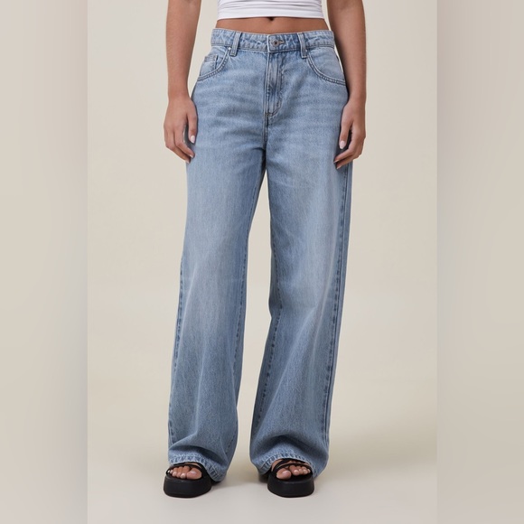 Cotton On Denim - COTTON:ON relaxed wide leg jean